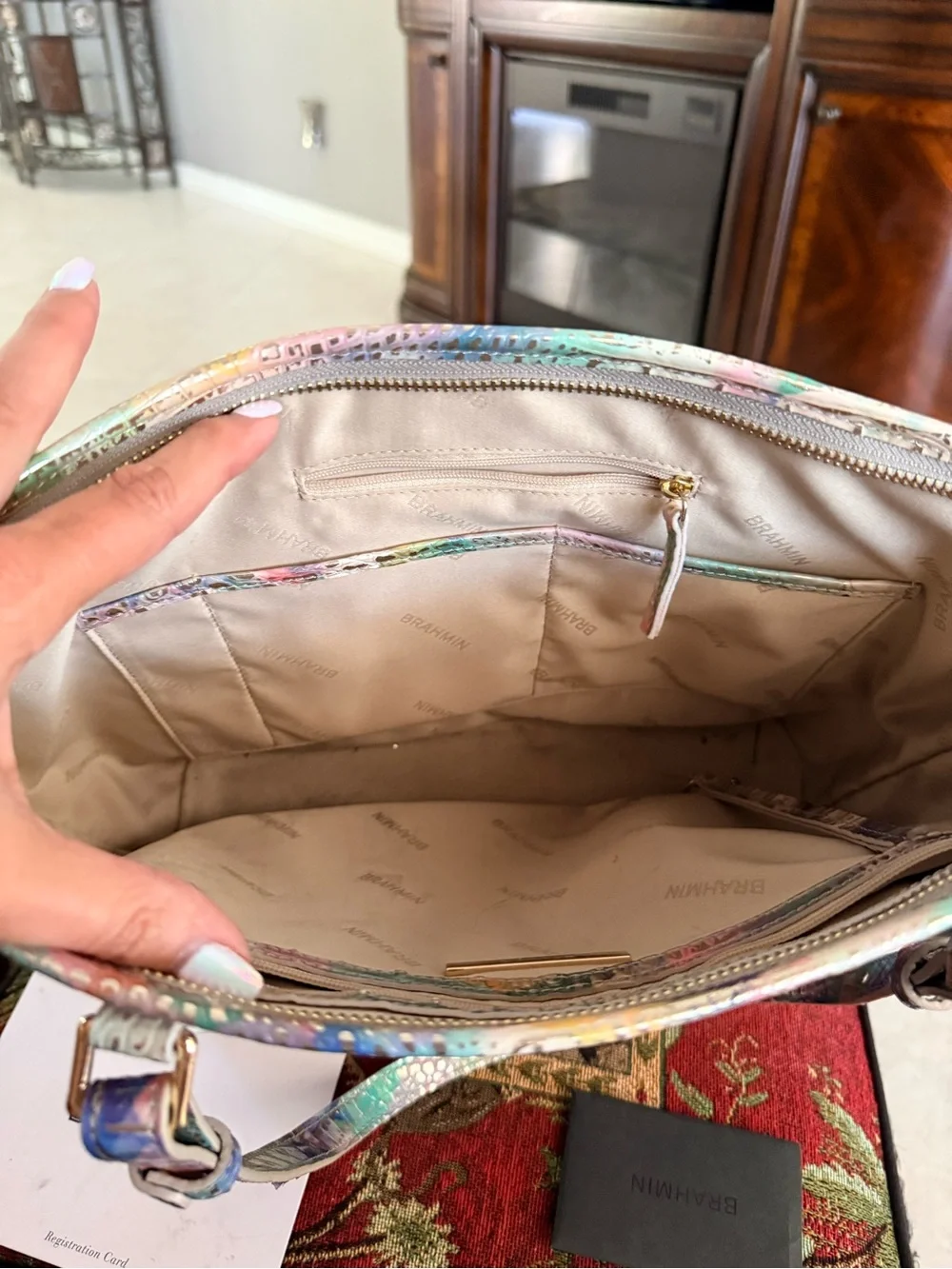 Brahmin Medium Asher -Chromatic Melbourne